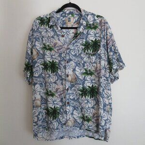 Vintage MLB San Diego Padres | Size Large | Hawaiian Tropical Baseball Shirt